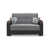 Chenille Gray/Black