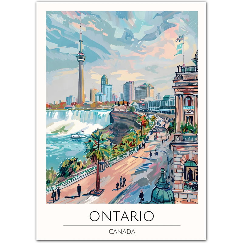 Stunning Ontario Canada Art Print, 42 cm H x 30 cm W