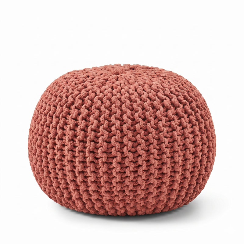 Round Pouf Ottoman
