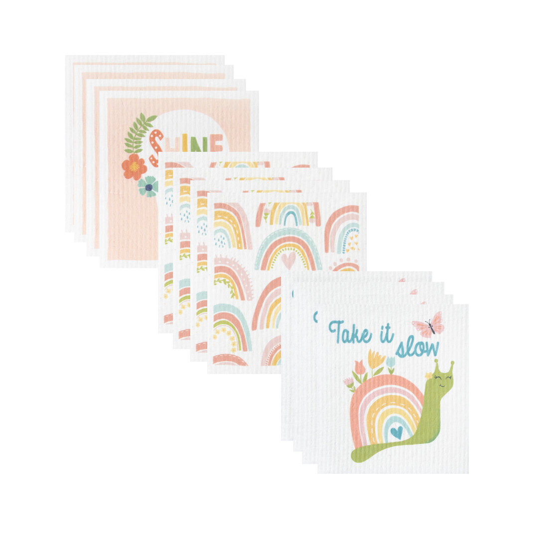 Cotton Dish Cloth Kitchen Towel (Set of 12) RITZ