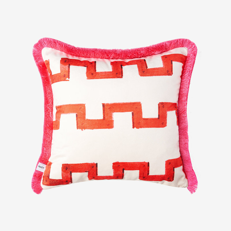 Abdel Geometric Square Cushion Cover