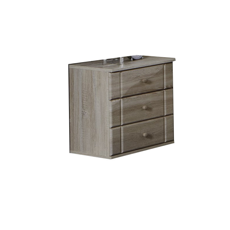 Lamb 52cm W Manufactured Wood Bedside Table