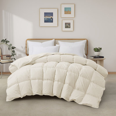 Heavyweight Goose Down Fiber Comforter