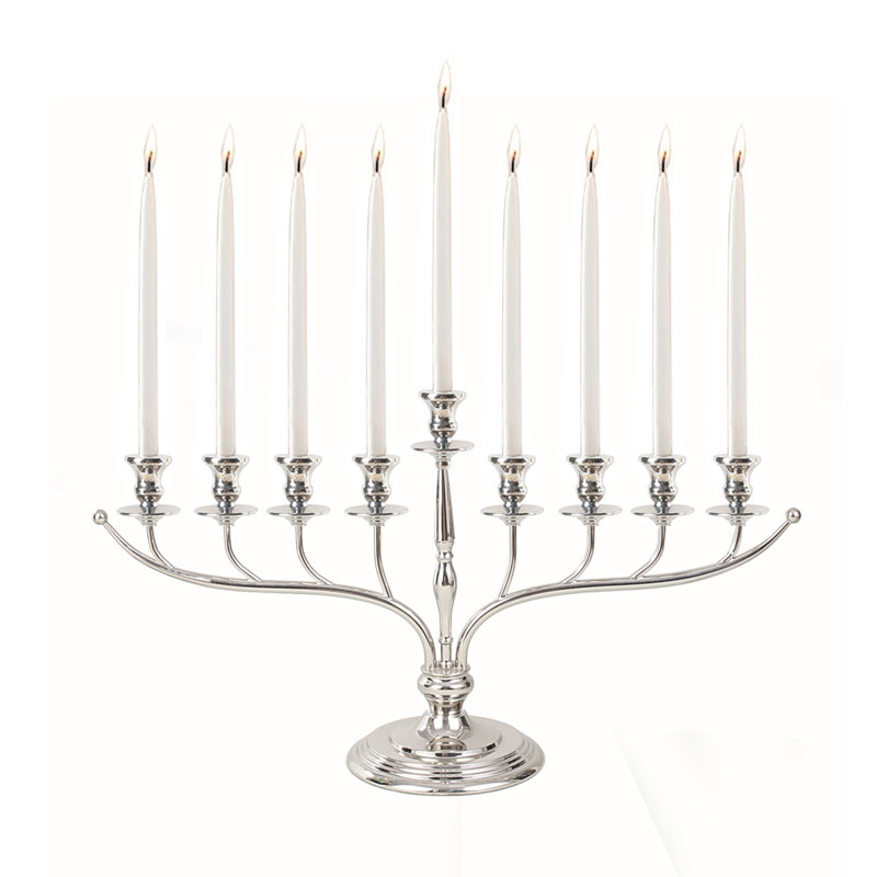 Silver Menorah