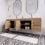 Ensemble de meuble-lavabo double 84 po Tihanna-790747220