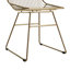 45.72cm H Metal Slat Back Side Chair-2117354036