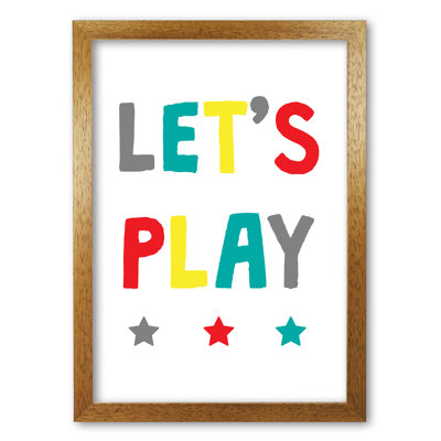 Let's Play - Print