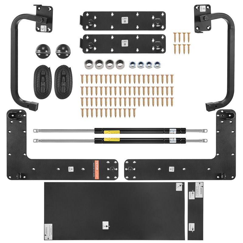 Murphy Bed Kit Twin Deluxe DIY Wall Bed Mechanical Hardware Kit Folding