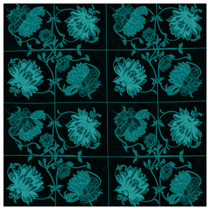 Rideaux de douche Teal, L 70 po x H 72 po