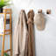 Crochets muraux (lot de 4), porte-manteau mural à crochets