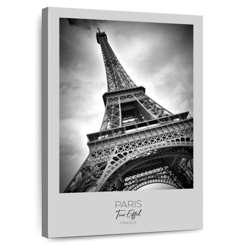 Lilie Paris Eiffel Tower Portrait, 39" H x 26" W
