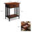 Ironcraft Solid + Manufactured Wood Side Table-1054744319