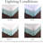 Vilano Springs 15" drop Pleated Microfiber Bed Skirt-390276495-390276501