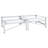 VidaXL Washing Machine Stacking Kit with Pull-Out Shelf