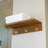 Westminster Teak Teak Accent Shelf with Hooks