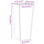 Aldegundo Metal Elevated Planter-239364022-239364021