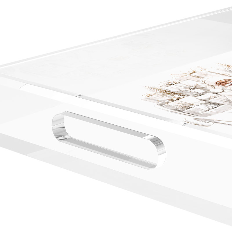 Plateau décoratif Santas, 22,5 po x P 14,5 po