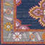 Tapis oriental bleu / orange Adelia-688864531