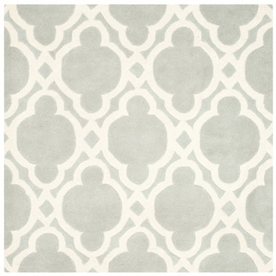Carolene Hand Tufted Wool Geometric Rug