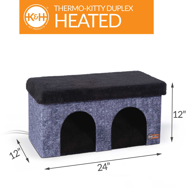 Pet Bed, Navy Blue