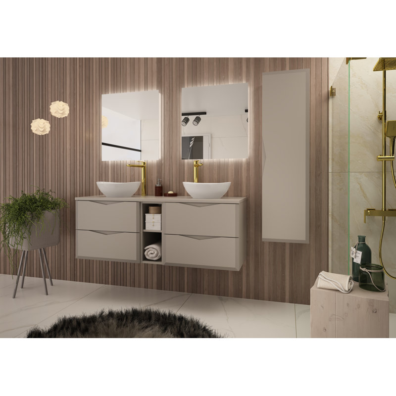 Areke 141mm Bathroom Vanity with Basin