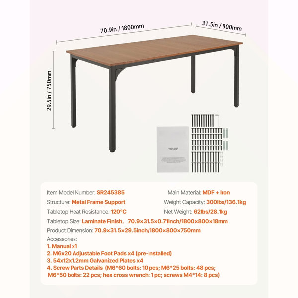 Dimensions du produit
