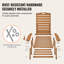 184.91cm Long Sun Lounger-1022654140