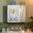 29.5" W x 27.9" H Smart Storage Solutions for Cosmetics Medicine Cabinet with Anti-Fog Mirror, LED Lighting, and Medium-Sized Design