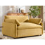 Fauteuil surdimensionné en chenille simple, fauteuil d'appoint large et profond, fauteuil rembourré moderne et confortable-130920989