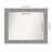 Bark Rustic Grey Bathroom Vanity Non-Beveled Wall Mirror-1987662490