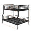 Full XL Over Queen Metal Bunk Bed-565232541