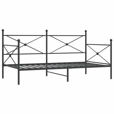 Daybed With Trundle Steel Daybed With Trundle Rectangular by Latitude Run