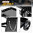 27.75" Heavy-Duty Welding Cart Safety Chains 3-Layer Storage 100 Lb Capacity 360° Swivel Wheels