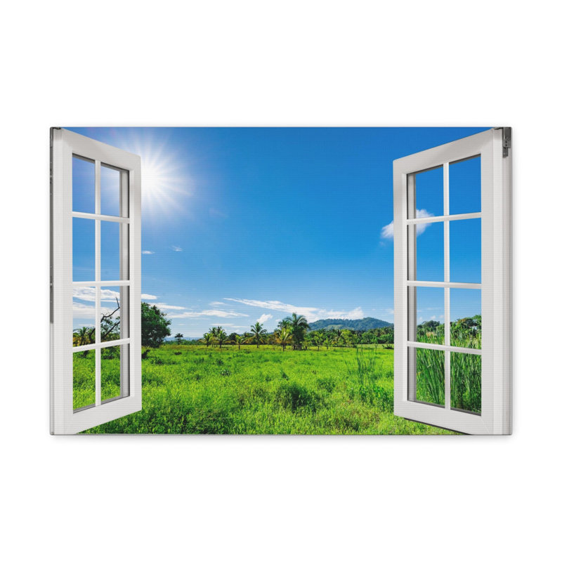 No Frame Print on Canvas, 24cm H x 30cm W
