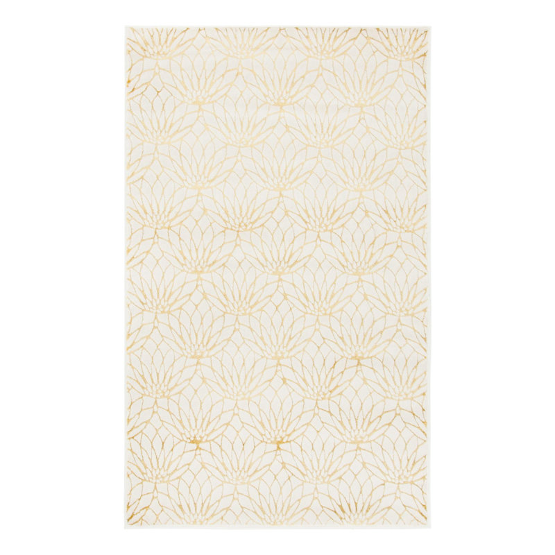 Geometric Area Rug, Rectangle 160 cm x 243.8 cm