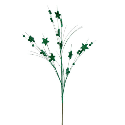 Vaporisateur 33 "Star and Ball Glitter, 6 par sac.