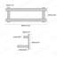 Beri Wall Towel Rack