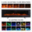 Symple Stuff 127cm W Black Electric Fireplace with 5000 BTU
