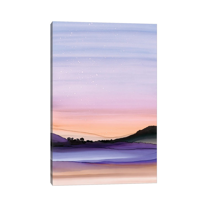 Twilight Stars by Jan Matthews - Wrapped Canvas Gallery-Wrapped Canvas Giclée, 20.32 cm H x 30.48 cm W
