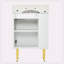 Ensemble de meuble-lavabo simple 21,60 po avec plateau en céramique Estiben