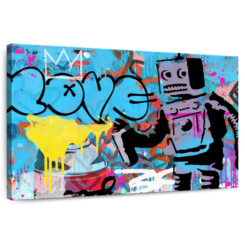 Tergel Love Robot, 26" H x 39" W