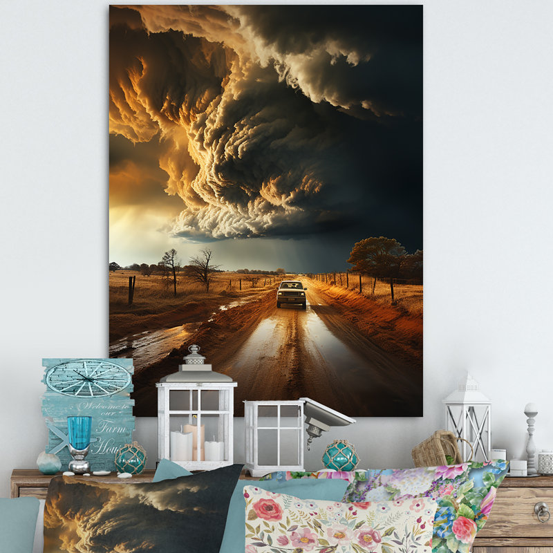 Tempête Baidland Rage Vortex I, H 40 po x l 30 po x P 1,5 po, Toile tendue