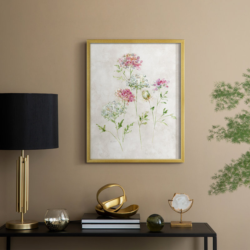 Soft Lace II Framed Print - Solid Wood, 30" H x 24" W