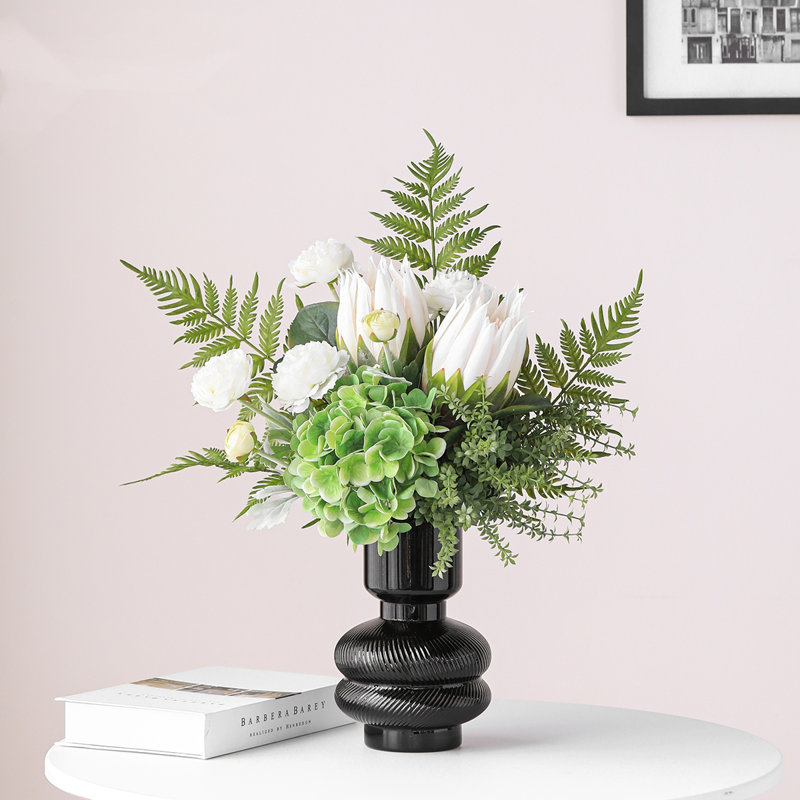 Décoration de bouquet simulé
