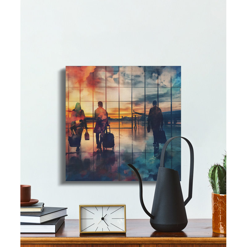 Wrapped Canvas Print Set, 25.4 cm H x 25.4 cm W