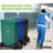 Heavy Duty 200lb Capacity Trash Can Dolly
