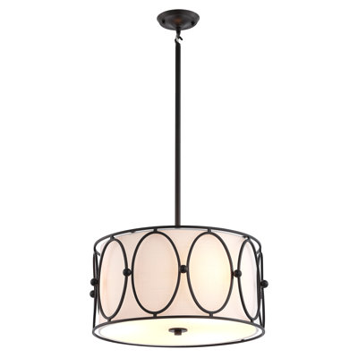 Figaro 3 - Light Drum Chandelier