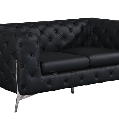 Causeuse 100% cuir Global United