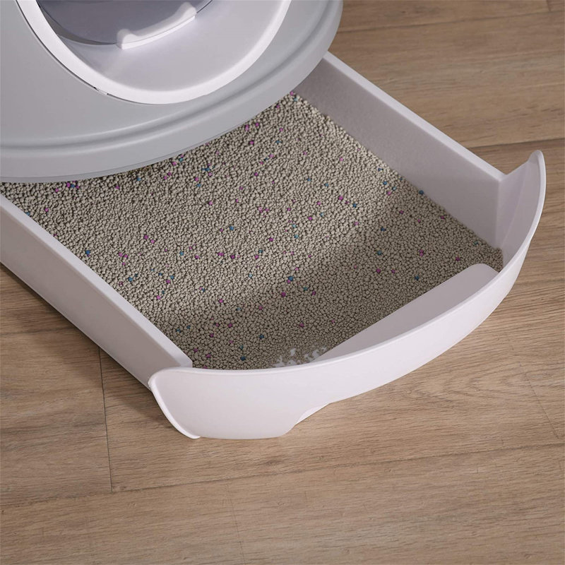 Plastic Litter Box Enclosure with Scoop