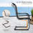 6 - Person Patio Dining Set with Rectangular Table